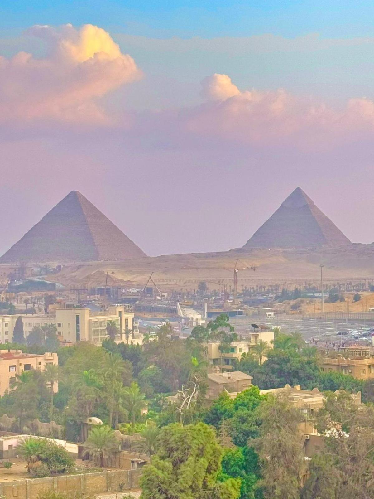 Grand Museum Guest House, pyramids view Kafr Ghatati Extérieur photo